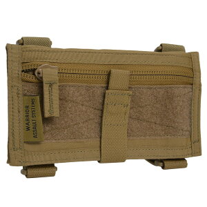 WARRIOR ASSAULT SYSTEMS ユーティリティポーチ タクティカルアームバンド [ コヨーテタン ] ウォーリアーアサルトシステムズ Tactical Wrist Case W-EO-TWC リストケース 地図 マップ 建物見取図 ターゲット識別 サバゲー サバゲー装備 ミリタリーポーチ 軍用ポーチ