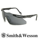 スミス&ウエッソン シューティンググラス ミニマグナム スモーク S&W | スミス&ウェッソン サングラス メンズ 紫外線カット UVカット グラサン クレー...