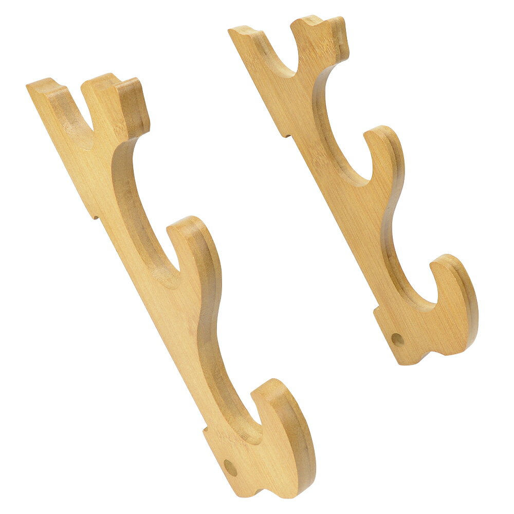 刀掛け 刀剣ディスプレイ 釣り竿掛け 飾り棚 幅調整可 [ ブラウン / 3 ] ディスプレイ 壁掛け 壁面ディスプレイ 壁掛けディスプレイ ナイフ展示 展示用品 インテリア用品 収納用品 インテリア雑貨 壁掛けインテリア