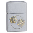 ZIPPO サイコロ 29412 サテンクローム 