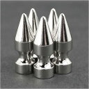 スタッズ ツリースパイク 26mm ニッケルメッキ | ベルト 革細工 レザークラフト材料 メンズベルト自作 ハンドメイド リベット スネールヘッド 金属鋲 円...