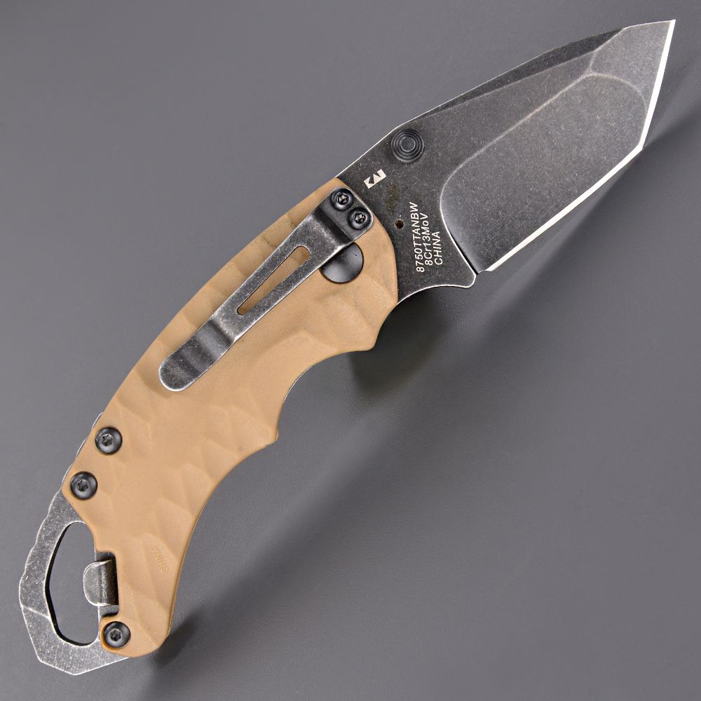 Kershaw 折りたたみナイフ シャッフル2 栓抜き付 [ タン ] 折り畳みナイフ フォルダー フォールディングナイフ ホールディングナイフ 折り畳み式ナイフ 折りたたみ式ナイフ通販格安セール情報　楽天　通販