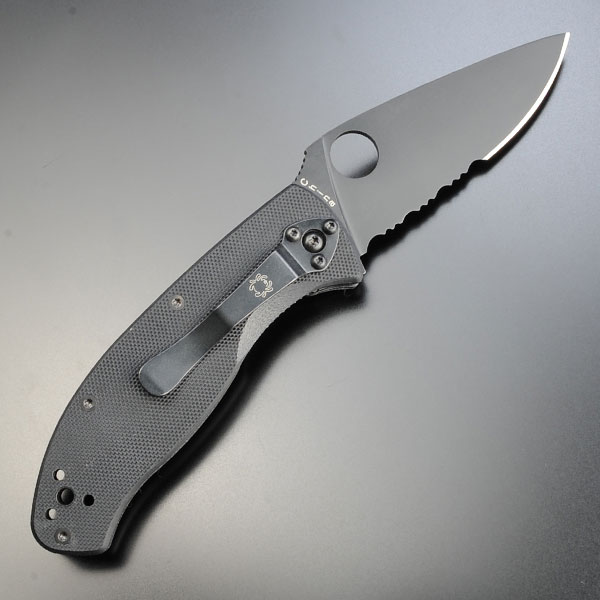 SPYDERCO 折りたたみナイフ C122GBBK テネイシャス 半波 Spyderco 折り畳みナイフ フォルダー フォールディングナイフ ホールディングナイフ 折り畳み式ナイフ 折りたたみ式ナイフ通販格安セール情報 楽天 通販