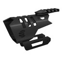 RECOVER TACTICAL ガラスブレーカー 20/20スタビライザーキット対応 オプティカルマウント付 GB20-01 リカバータクティカル スパイク フラッシュハイダー マズルブレーキ コンペンセイター エアガンパーツ カスタムパーツ(3)