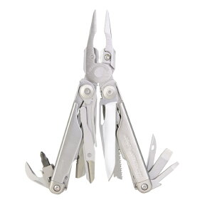 LEATHERMAN マルチツール Surge シース付き [ シルバー / ナイロンシース ] 830158 SURGE Leatherman ペンチ 携帯工具 マルチツールナイフ 十徳ナイフ 十得ナイフ 万能ナイフ サバイバルツール 万能プライヤー 万能ツール