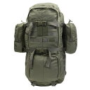 5.11 Tactical バックパック RUSH100 ラッシュ 容量60L [ レンジャーグリーン / S/Mサイズ ] 5.11タクティカル ファイブイレブン 大型バックパック ソロキャン アウトドアレジャー リュックサック デイパック ザック ナップサック デイバッグ 背嚢 かばん カバン