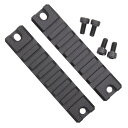 UMAREX/VFC マウントレール MP7A1用 アルミ製 7スロット 2枚セット VFC ウマレックス サイドレイル HKMP7 レールアクセサリー トイガ...