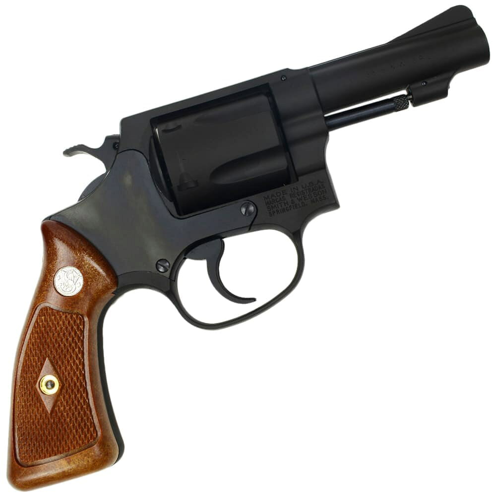 ミリタリーショップ レプマートのTANAKA WORKS 発火式モデルガン S&W M36 スクエアバット 3inch チーフスペシャル Ver2 タナカワークス 3インチ model 36 リボルバー 回転式けん銃 回転式拳銃 遊戯銃 模造銃 リボルバーモデルガン リボルバー模造銃 リボルバーレプリカ 回転式けん銃モデルガン｜アングル2