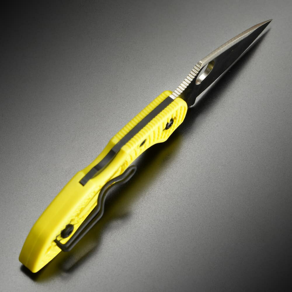 スパイダルコ 折りたたみナイフ ドラゴンフライ2 ソルト H-1 直刃 C28YL2 Spyderco Dragonfly2 Salt 折り畳みナイフ フォルダー フォールディングナイフ ホールディングナイフ 折り畳み式ナイフ 折りたたみ式ナイフ通販格安セール情報 楽天 通販