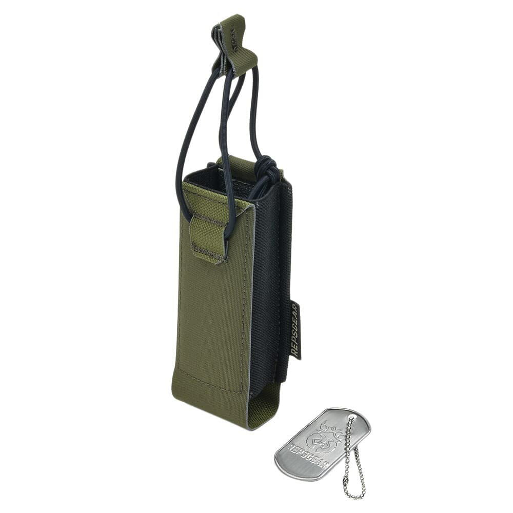 REPSGEAR シングルマガジンポーチ MOLLE対応 サブマシンガン用 PT-P028 [ レンジャーグリーン ] レプズ..