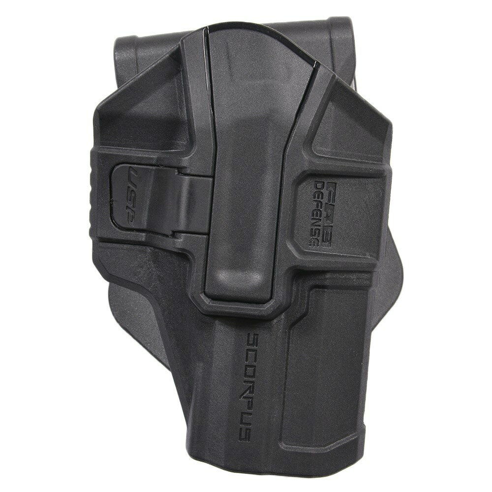 FAB Defense SCORPUS M1ホルスター H&K USP用 LV1 FABディフェンス 実物 ヒップホルスター FABDEFENSE 拳銃嚢 ベルトホルスター LV1ホルスター レベル1ホルスター プラスチック 樹脂製 腰用ホルスター ガンホルスター ピストルホルスター ハンドガンホルスター