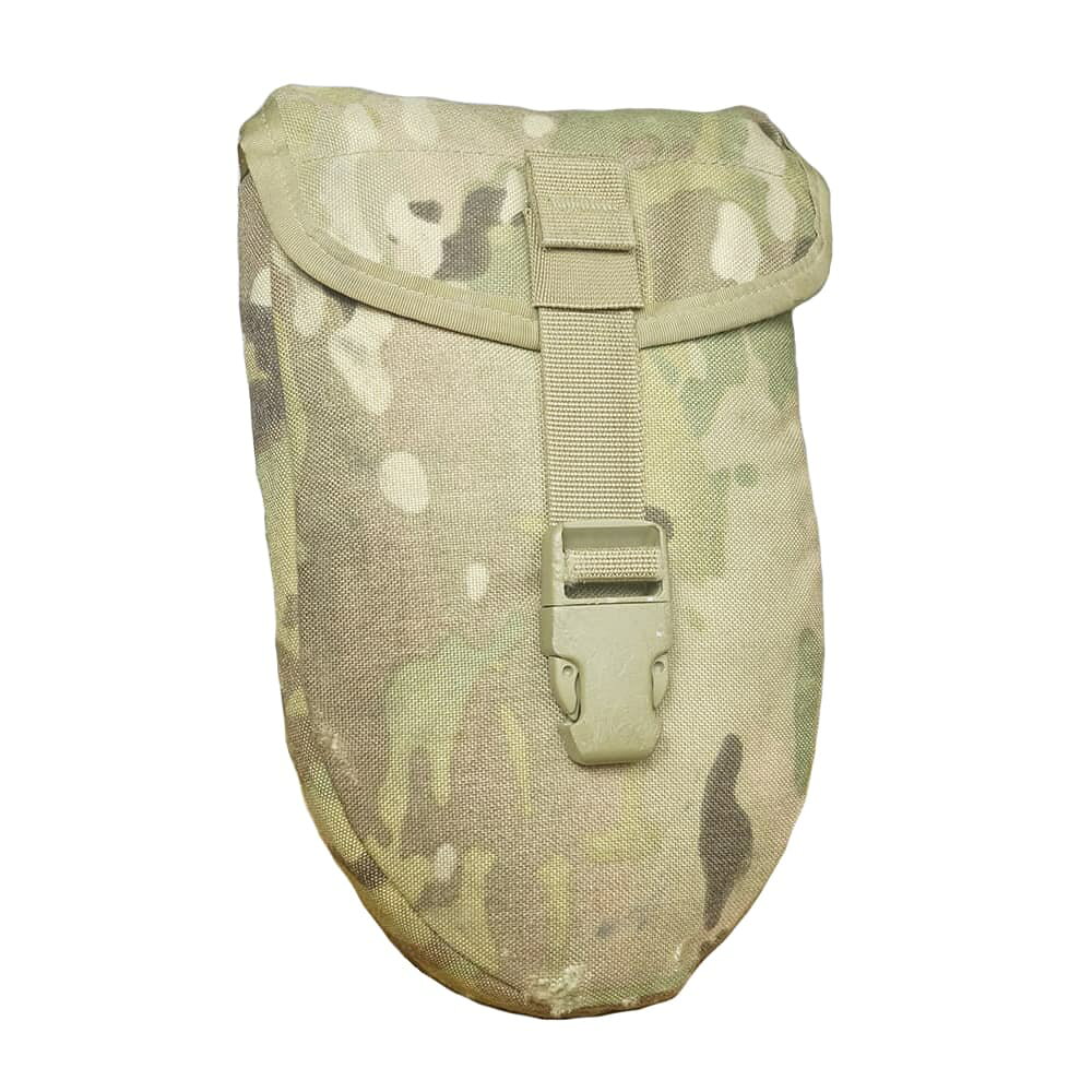 米軍放出品 スコップカバー 折りたたみスコップ用 MOLLE II対応 OCP迷彩  米軍サープラス 米軍実物 米軍払い下げ品 アメリカ軍 アーミー スコップ シャベル ショベル エントレンチツール Eツール 円匙 エンピ エントレンチングツール 工兵スコップ