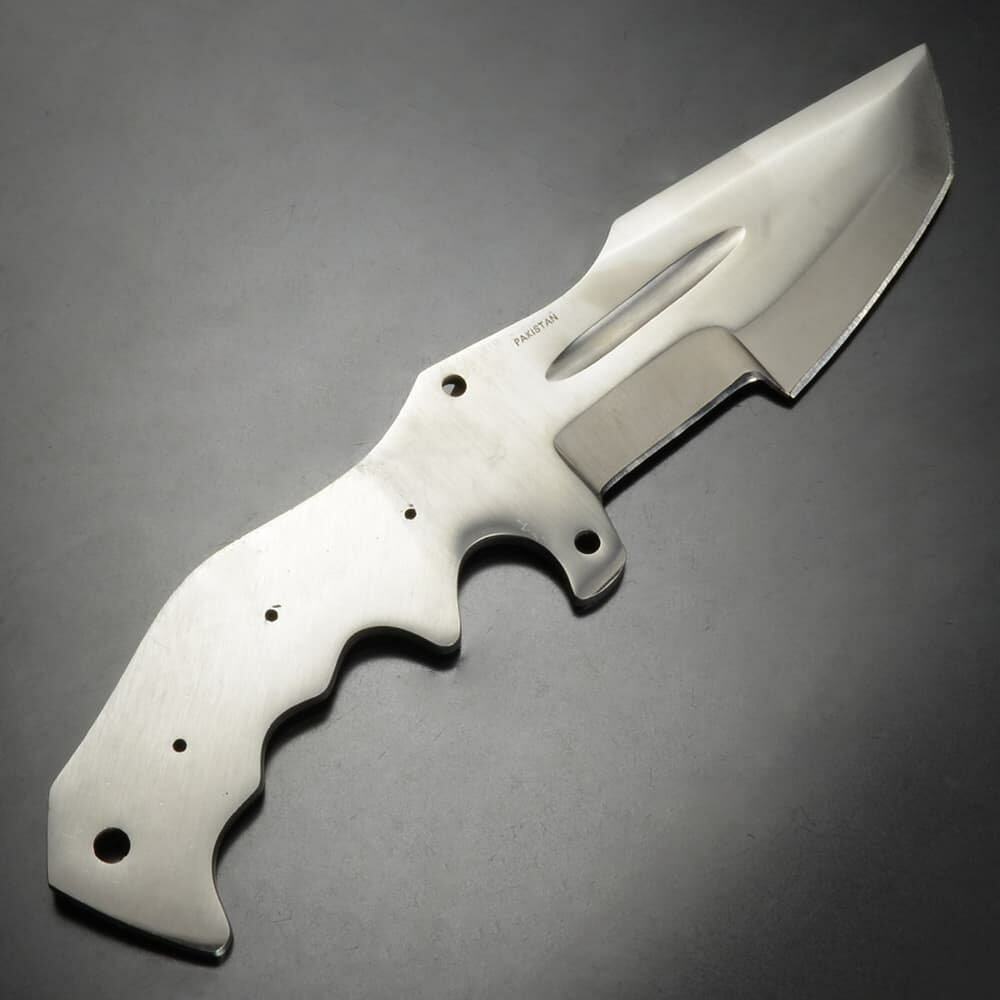 Knifemaking ナイフブレード Chopper タントー形状 ステンレス鋼 BL137 ナイフメイ...