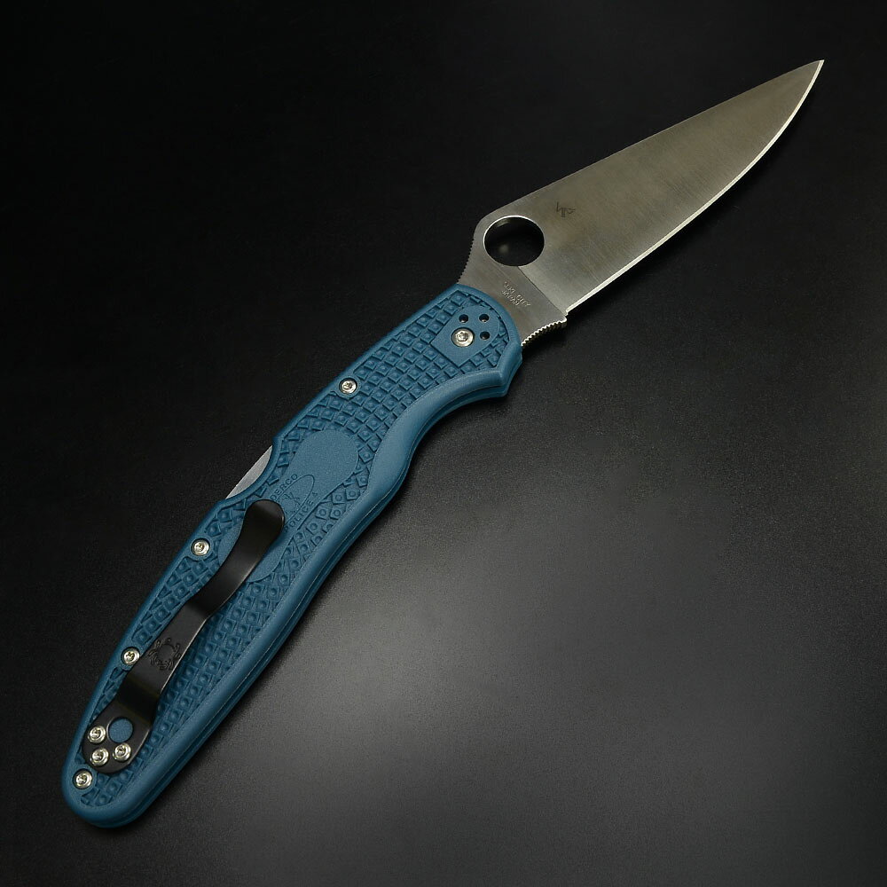 ミリタリーショップ レプマートのSpyderco 折りたたみナイフ ポリス4 ロックバック SC07FP4K390 フォールディングナイフ 折畳ナイフ 折畳みナイフ 折畳式ナイフ 折り畳み式ナイフ 折りたたみ式ナイフ 折込ナイフ 折込みナイフ フォルダー｜アングル2