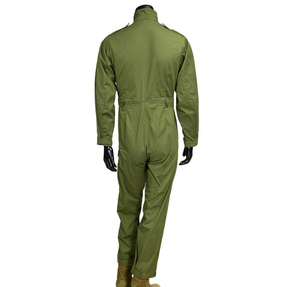 イギリス軍放出品 カバーオール 空軍 ODグリーン [ 180/100 / 可 ] British AF Olive Work Coveralls 作業服 つなぎ ジャンプスーツ 飛行服 ツナギ 煙管服 円管服 円環服 えんかん服 ミリタリーサープラス ミリタリーグッズ イギリス軍サープラス イギリス軍実物