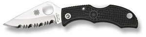 SPYDERCO 折りたたみナイフ LBKS3 てんとう虫 波刃 折りたたみレディバグ | Spyderco 折り畳みフォルダー フォールディングホールディング フォールディングナイフ 折り畳みナイフ 折り畳み式ナイフ 折りたたみ式ナイフ