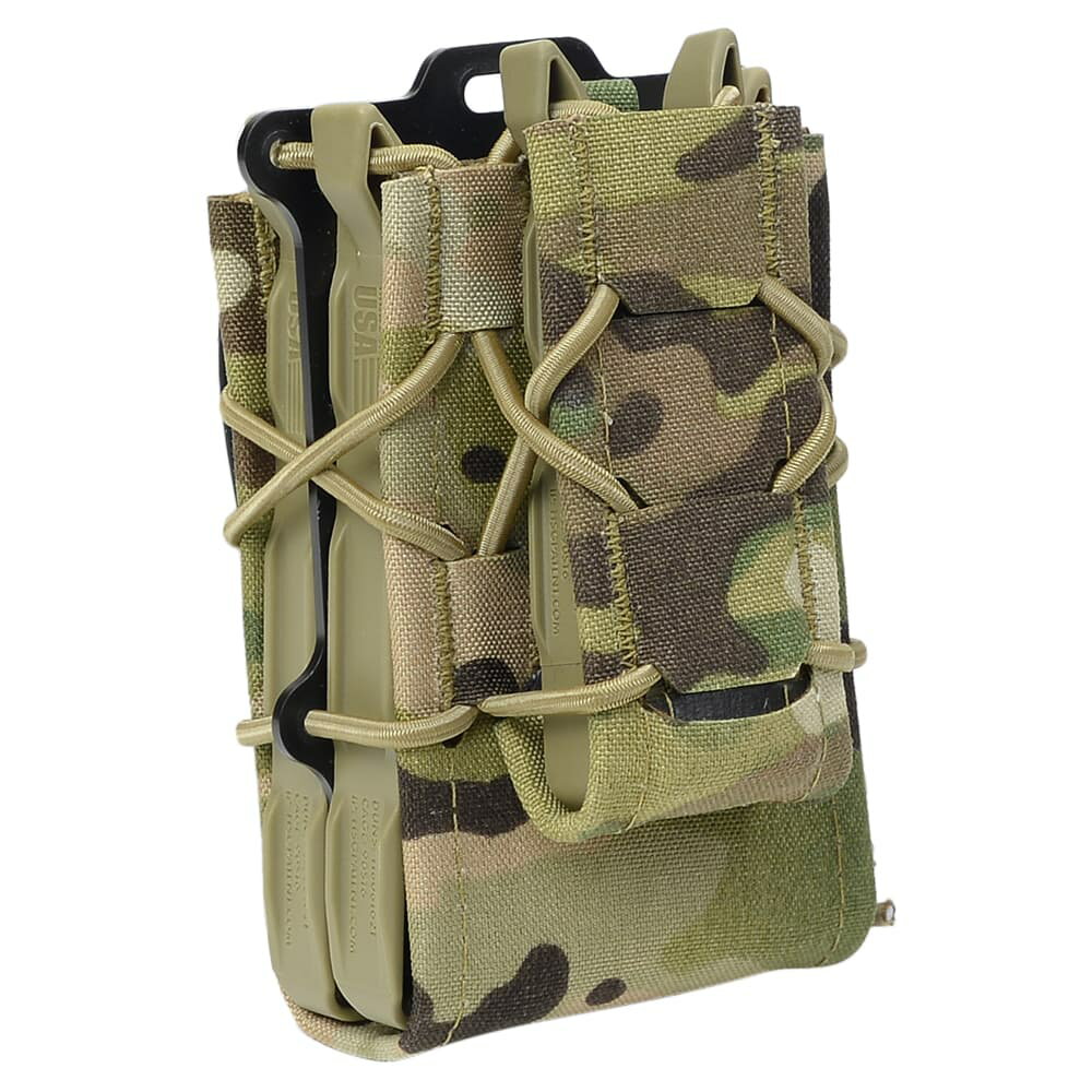 HSGI ライフル＆拳銃用マグポーチ GEN2 X2RP TACO 前後3連 M4/AK/7.62mm/9mm/45口径 242RP0 マルチカム コンビマガジンポーチ コンビマガジンケース コンビマガジンホルダー コンビマグポーチ コンビマグホルダー コンビマグキャリア