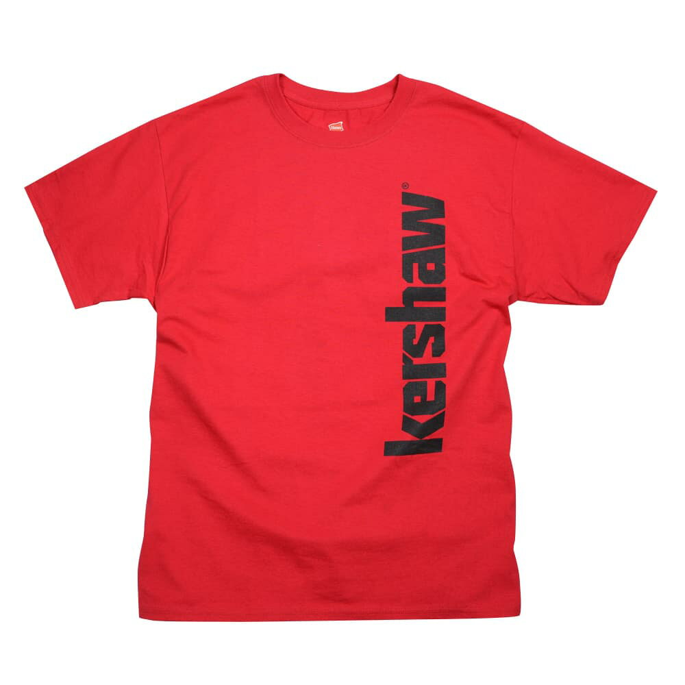 Kershaw 半袖Tシャツ メーカーロゴ レッド [ Mサイズ ] カーショウ 公式商品 オフィシ
