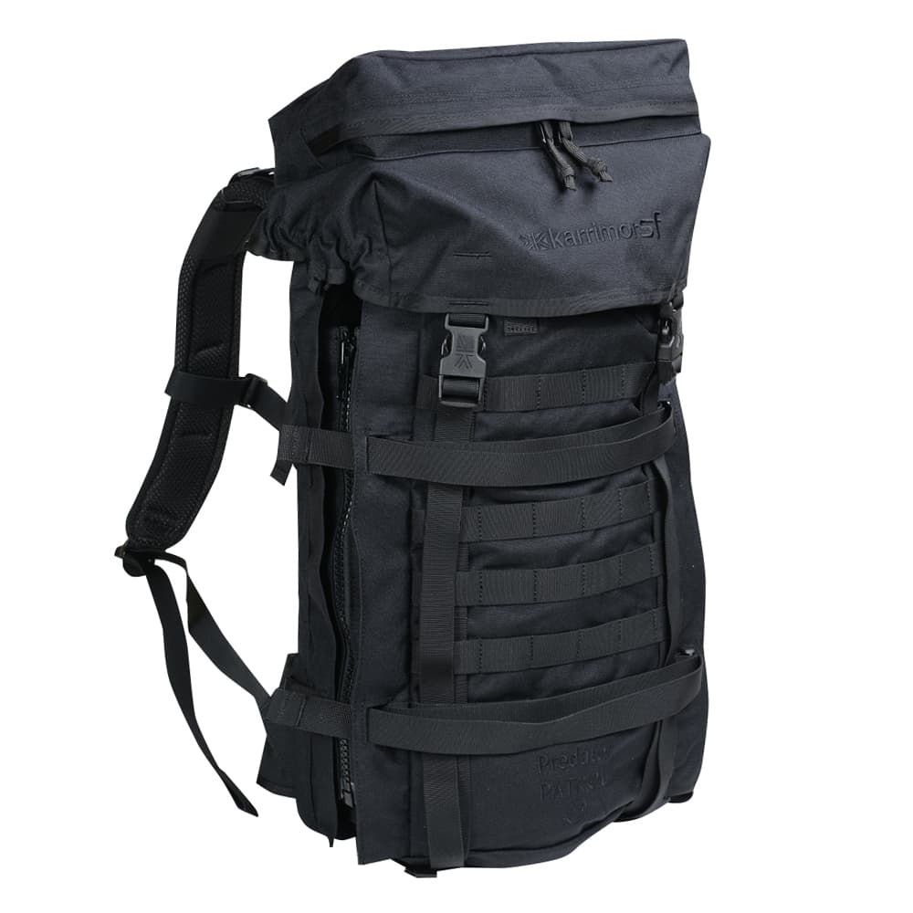 楽天ミリタリーショップ レプマートKarrimor SF バックパック Predator 45L [ ブラック ] カリマー プレデター パトロールバックパック 45リットル リュックサック デイパック ザック ナップサック デイバッグ 背嚢 かばん カバン