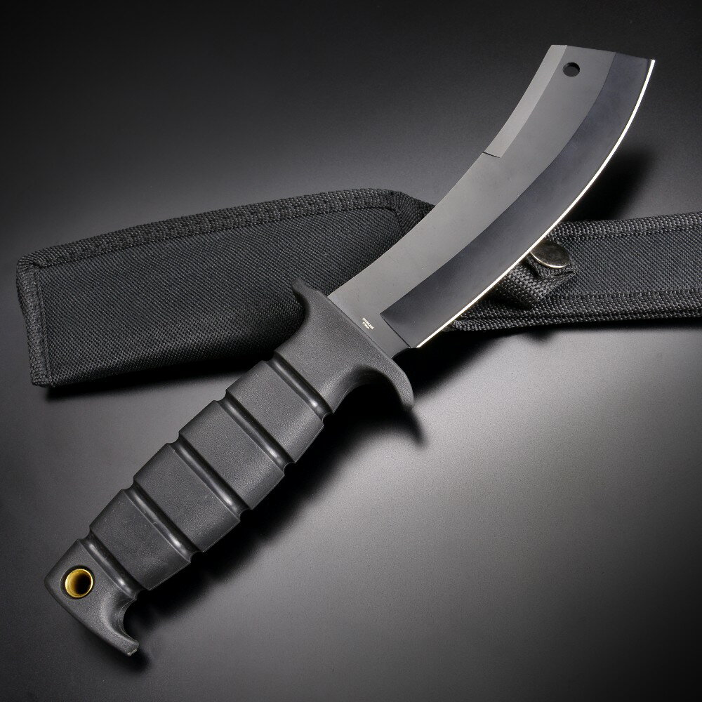 アウトドアナイフ コンバット クリーバー 小型マチェット 肉切り なた 鉈 登山 魚釣り フィッシングナイフ キャンプナイフ ハンティングナイフ 狩猟 サバイバルナイフ シースナイフ 刃物 渓流ナイフ通販格安セール情報 楽天 通販