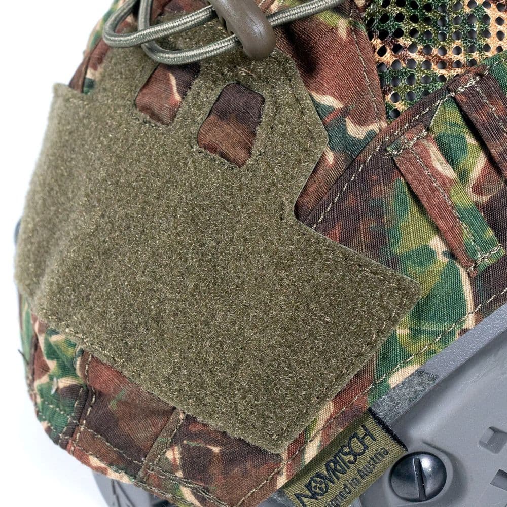 ミリタリーショップ レプマートのNOVRITSCH ヘルメットカバー 迷彩柄 FASTハイカットヘルメット対応 U35 [ マルチカムトロピック ] 付属品 オプション 付帯品 交換部品 パーツ 部品 修理用 取替 取り替え 予備 消耗品 リペア｜アングル2
