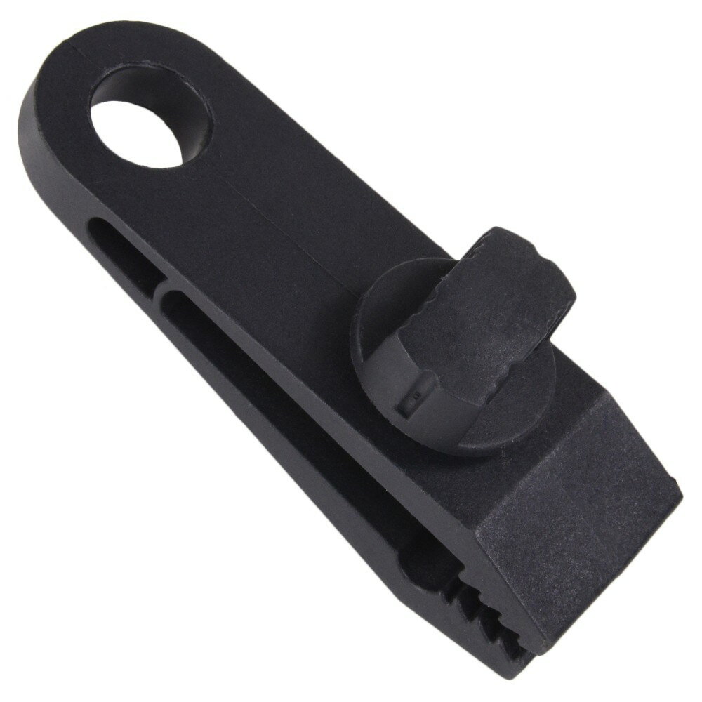 シートクリップ 強力固定 ネジロック式 Sheet Clip ハトメ穴無し 簡単 ギザギザ フ...