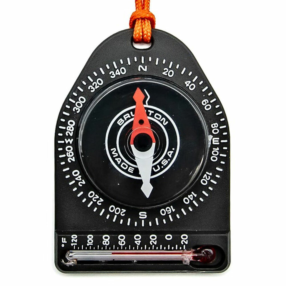 BRUNTON 方位磁針 9045 チルコンパス 温度計 キーリング付き F-9045-OR ブルントン Chill Compass 華氏 キーリングコンパス 簡易コンパス 方位磁石 アウトドア 登山 ハイキング トレッキング ハンティング 狩猟 キーチェーンコンパス キーホルダーコンパス ミニコンパス
