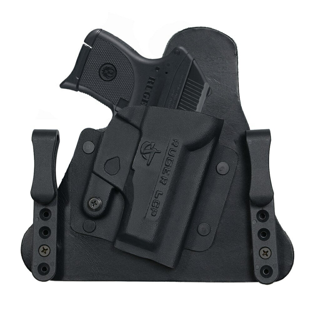 COMP TAC コンシールメントホルスター Ruger LCP用 Cavalry IWB 薄型 コンプタック ルガー インサイドホルスター Hybrid Holster Black スタームルガー Kydex カイデックス コンシールドホルスター コンシールドキャリー コンシールメントキャリー アペンディクスキャリー