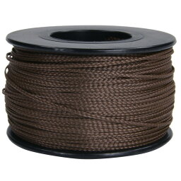 ATWOOD ROPE ナノコード 0.75mm ブラウン アトウッドロープ ARM Nano cord 茶色 Brown 紐 災害 緊急 極細 ナイロン ポリエステル ナイロンコード ひも 糸 いと