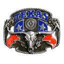 ベルトバックル テキサス ロングホーン テキサス州旗 交換用 ベルト用バックルのみ アメリカンバックル USAバックル BUCKLE メンズ 取替え用バックル ...
