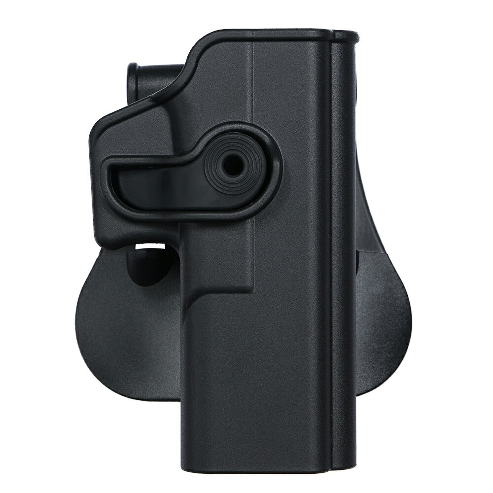 IMI Defense ホルスター Glock 20/21他 幅広モデル用 Lv.2 [ ブラック ] IMIディフェンス IMI-Z1050 大口径 グロック用 イスラエル製 .45ACP 10mm Auto .45GAP パドルホルスター 360° スイベル ヒップホルスター 東京マルイ KSC KWA VFC UMAREX CQCホルスター LV2以上