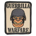 Rothco ミリタリーパッチ Guerrilla Warfare ミリタリーワッペン アップリケ 記章 徽章 襟章 肩章 胸章 階級章 スリーブバッジ