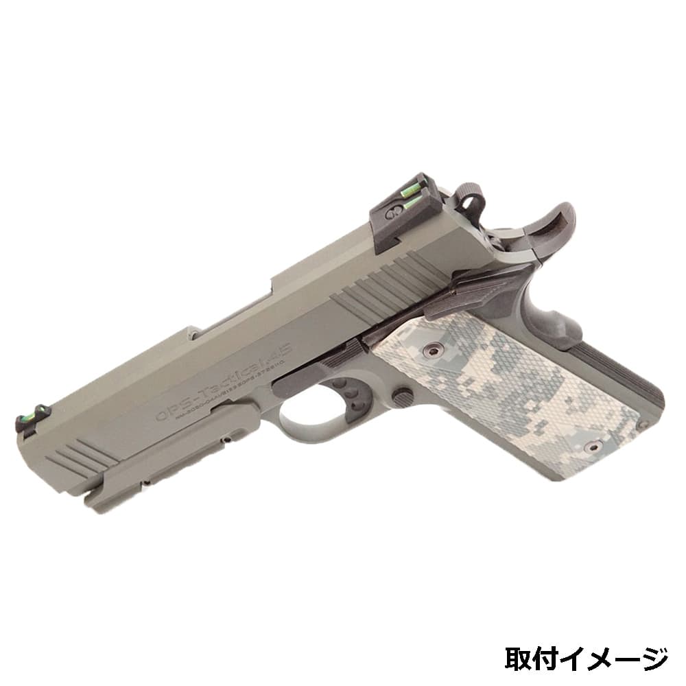 ミリタリーショップ レプマートのDCI GUNS 集光サイト iM 照準器 [ ハイキャパ4.3/FW/DW / GBB用 ] ディーシーアイ 蓄光 カスタムサイト オプションパーツ 社外パーツ サバイバルゲーム サバゲー フロントサイト リアサイト 光集光サイト 光吸収サイト 光捕集サイト 光受容サイト 集光ファイバー｜アングル3