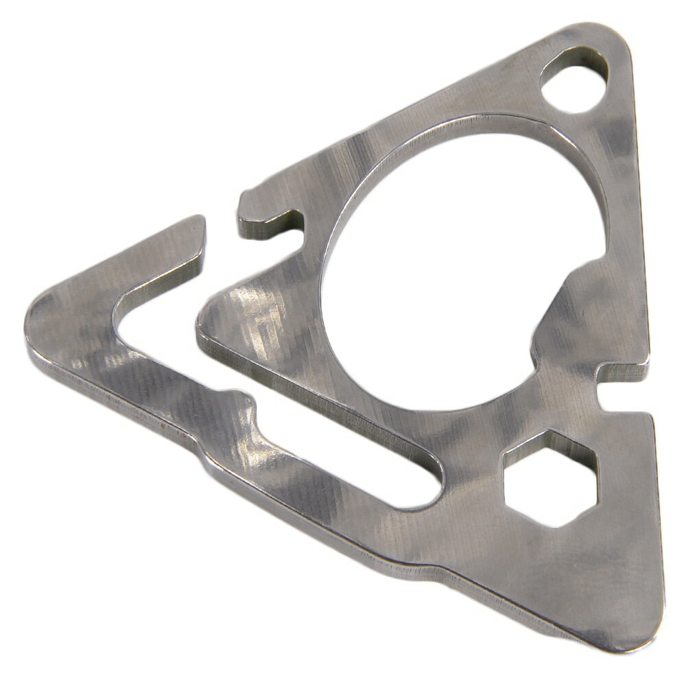 munkees トライアングル マルチツール キーホルダー コンパクトツール ミニツール スイスツール 多機能ツール 栓抜き レンチ ドライバー キーリング 三角 AceCamp エースキャンプ EDC キーホルダーツール EDCツール エブリデイキャリー通販格安セール情報 楽天 通販