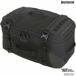 MAXPEDITION アイアンストーム アドベンチャー トラベルバッグ [ ブラック / 48L ] マックスペディション キャリーケース キャリング ボストンバッグ 旅行かばん ダッフルバック ミリタリー かばん カジュアルバッグ カバン 鞄 帆布 キャリーバッグ スーツケース