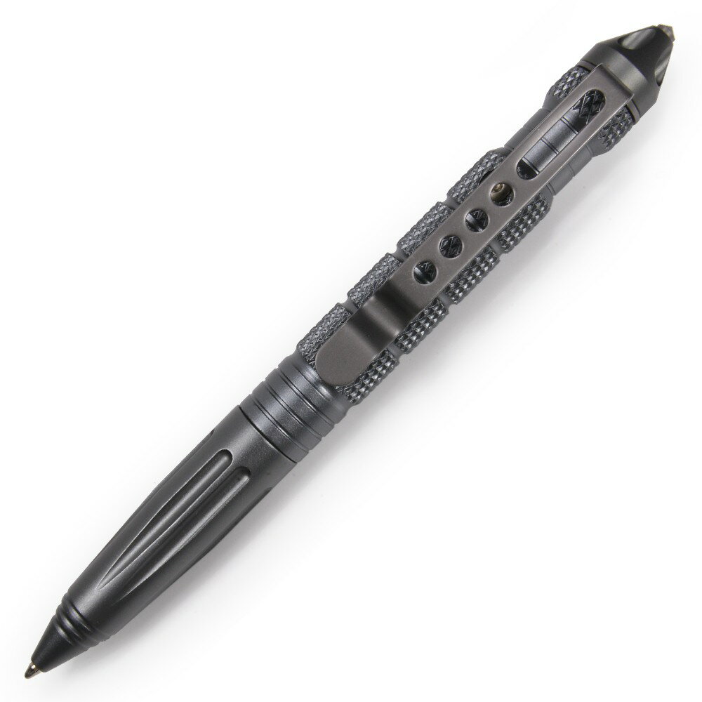UZI タクティカルペン TACPEN2 ガラスブレーカー付 [ ガンメタ ] TP2 | ディフェンスペン 高級ボールペ..