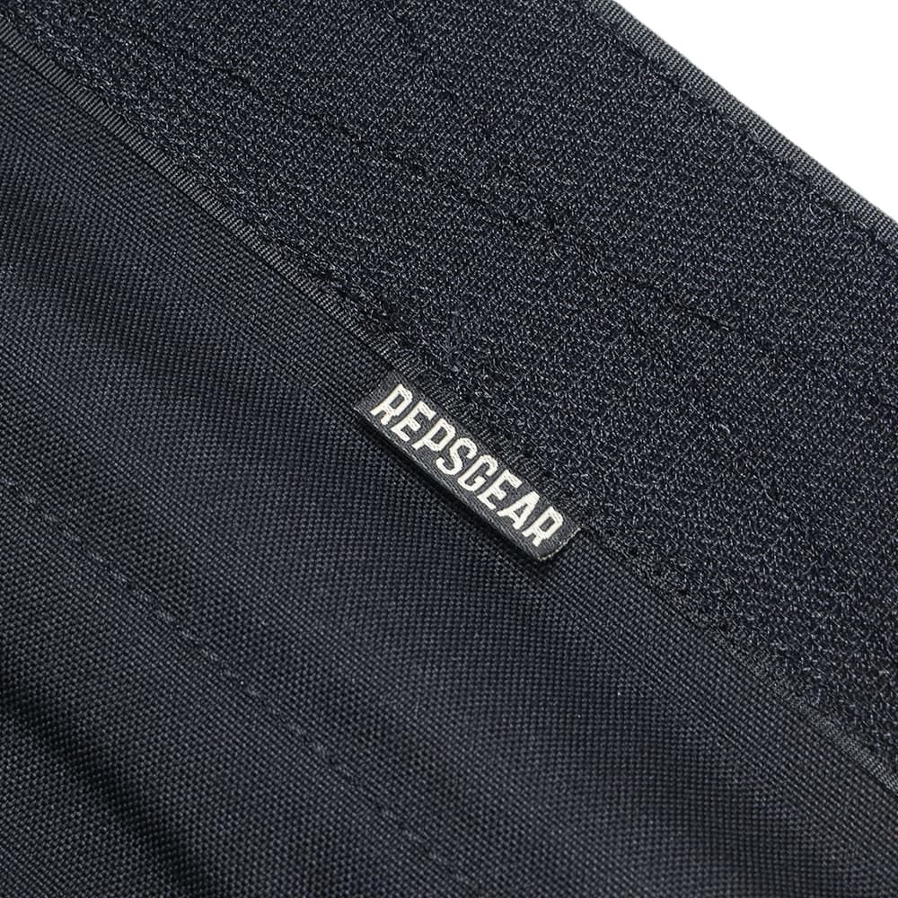 ミリタリーショップ レプマートのREPSGEAR フルフラップ 拡張チェストリグパーツ MK4マイクロチェストリグ用 PTOT10 [ ブラック ] レプズギア チェストリグ用パーツ Micro Fight Chassis マイクロファイトシャーシ ポーチ用フラップ Chest Rig ロードキャリアリグ タクティカルリグ ギアリグ 弾薬携行装備｜アングル3