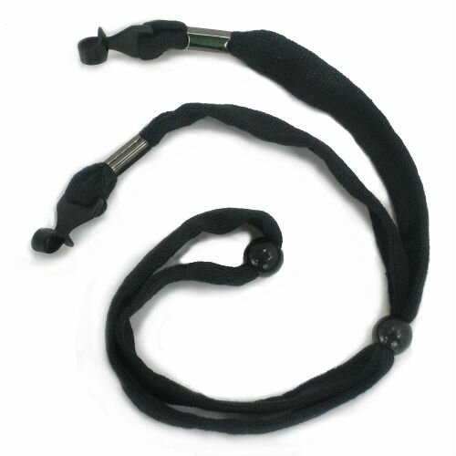 グラスコード コットン 72cm [ ブラック ] 215 めがねチェーン 眼鏡コードホルダー | メンズ スポーツ ..