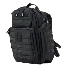 5.11タクティカル ラッシュ24 バックパック 58601 [ ブラック ] 5.11Tactical ダークアース RUSH24 | 511 リュックサック ナップザック デイパック カバン かばん 鞄 ミリタリー ミリタリーグッズ サバゲー装備 ザック ナップサック デイバッグ 背嚢