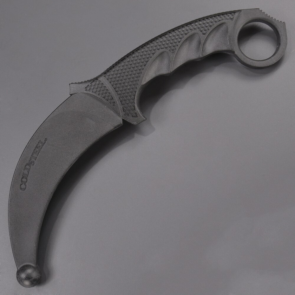 COLD STEEL トレーニングナイフ 92R49Z カランビット トレーナー 模造ナイフ 模造刀 樹脂ナイフ 練習用 CQC CQB トレーニング用ナイフ 練習用ナイフ 訓練用ナイフ