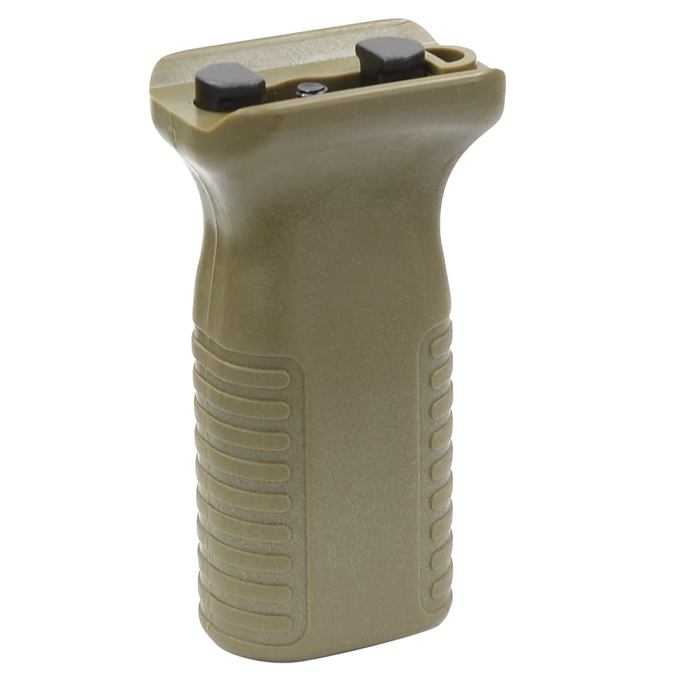 LayLax フォアグリップ NITRO.Vo コンパクト KeyMod タンカラー フロントグリップ バーティカルグリップ ハンドグリップ AFG 前方グリップ 前部グリップ 前方握り 前握り 前方ハンドル ハンドストップ