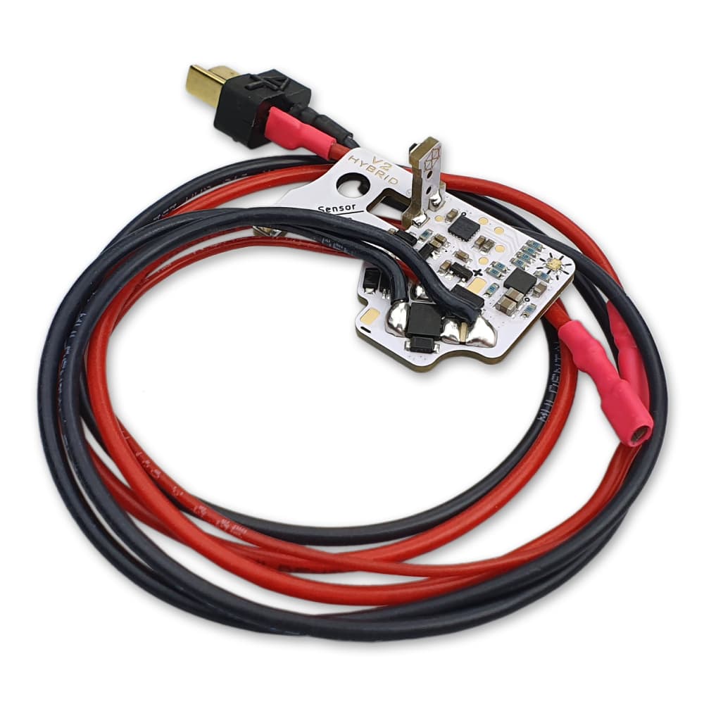 PERUN 電子トリガー 電動ガン用 HYBRID V2 電子制御 MOSFET プリコック機能 後方配線 ペルン 射撃モード切替 スタンダード ver2メカボックス 回線保護 コネクター ハーネス コネクションパーツ カプラー カプラ プラグ ソケット ジャック ポート 端子 コンタクトピン
