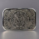 ベルトバックル 太陽の石 Aztec Mayan 1319 ベルト用バックル アメリカンバックル USAバックル BUCKLE メンズ 取替え用バックル Cal...