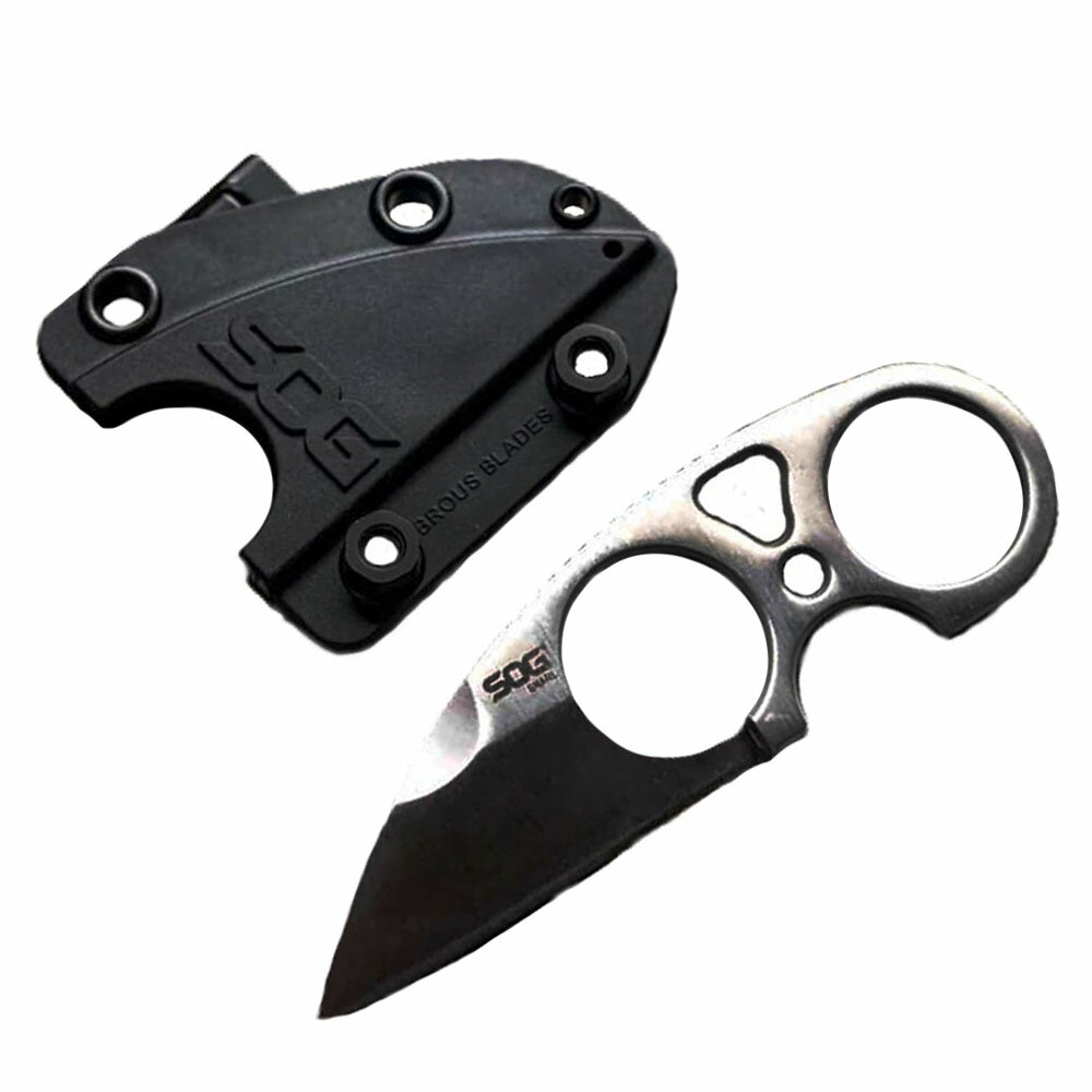 SOG アウトドアナイフ Snarl フィクスドブレード JB01K-CP キャンプナイフ 渓流ナイフ 野外 キャンプ