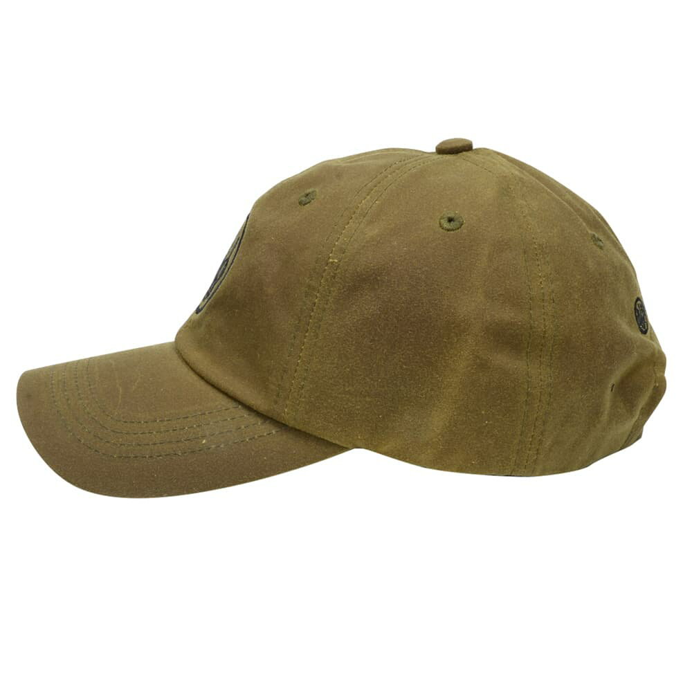 BERETTA キャップ WAXED COTTON HAT メーカーロゴ刺繍入り BC092025330 [ サンドストーン ] ベレッタ ワックスコットン 野球帽 ベースボールキャップ メンズ 銃器ブランド 銃器メーカー 銃メーカー 火器メーカー 銃砲メーカー 武器メーカー 兵器メーカー ウェポンメーカー