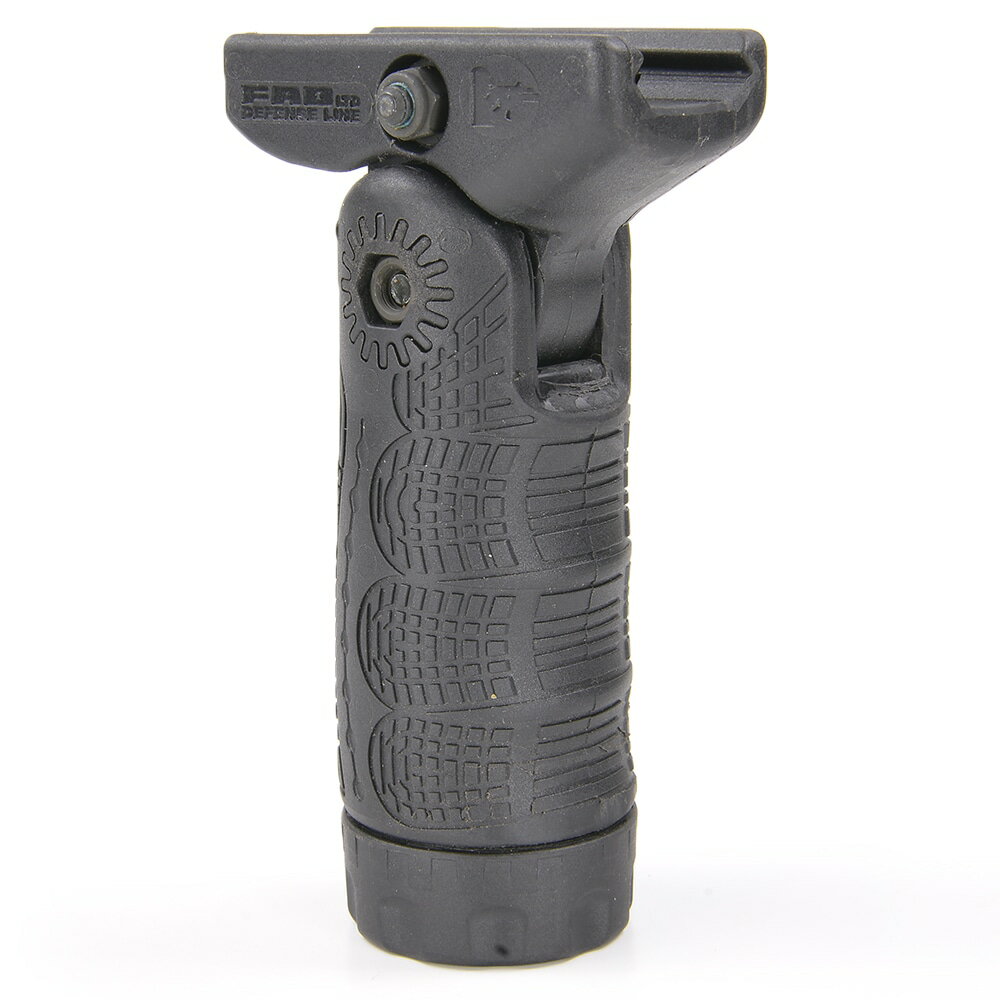 FAB Defense T-FL QR 可倒式フォアグリップ MIL-SPEC ブラック バーティカルグリップ ガングリップ トイガンパーツ サバゲー用品 ライフルグリップ 自動小銃グリップ 銃把 握把 フロントグリップ ハンドグリップ AFG 前方グリップ 前部グリップ 前方握り 前握り