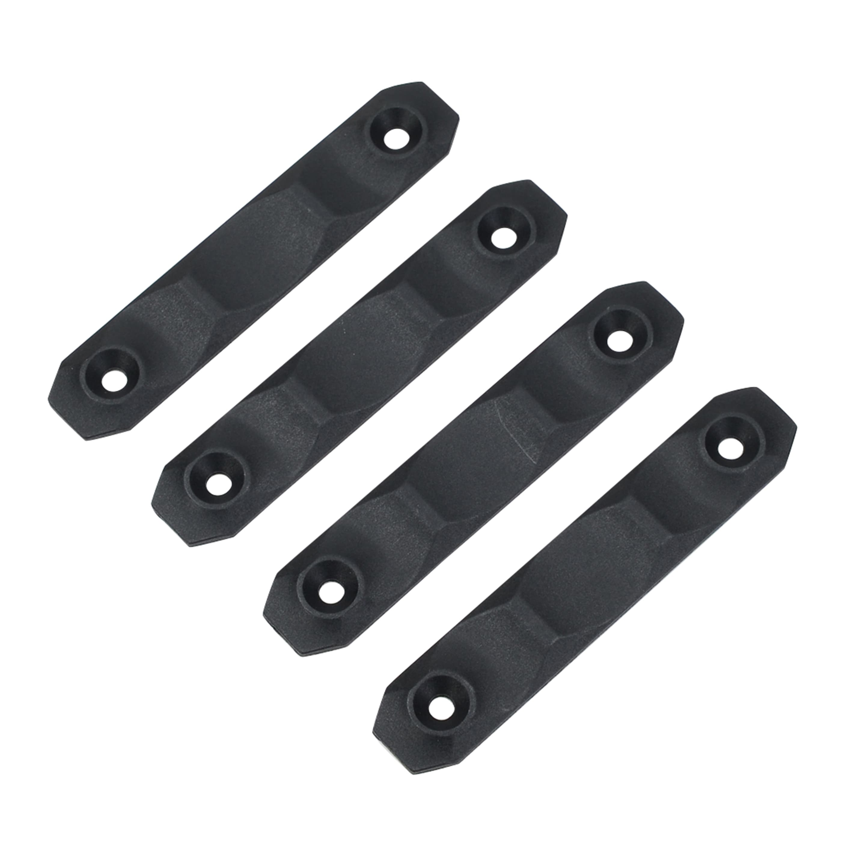 レールパネル M-LOK対応 デューン 4本セット [ ブラック / 小 ] レールカバー レールガード レールプロ..