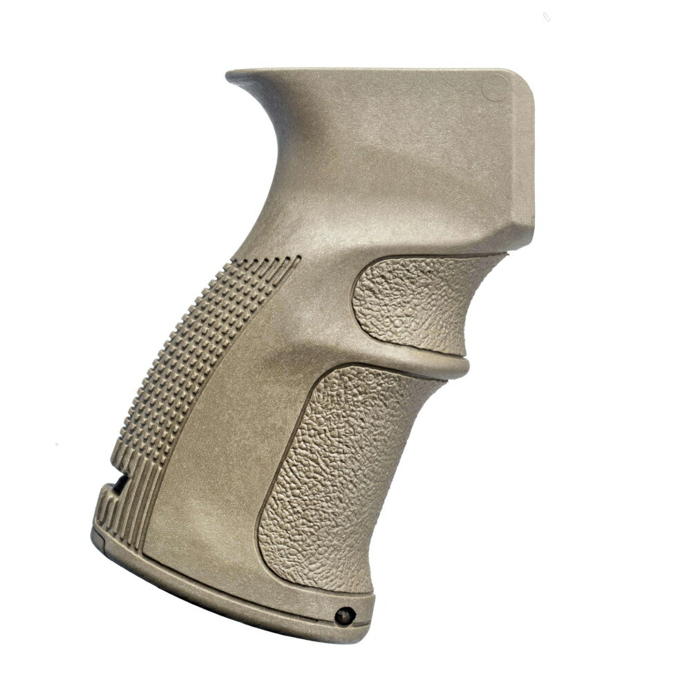 FAB Defense ライフルグリップ AG-47 バッテリー収納付 AKシリーズ用 [ タン ] FABディフェンス ガングリップ イスラエル製 AK47 AK-47 AKM AK74 AK-74 AK100 AK-100 AKS-74U AKS74U クリンコフ カスタムパーツ 自動小銃グリップ 銃把 握把 ライフル ハンドル 握り部