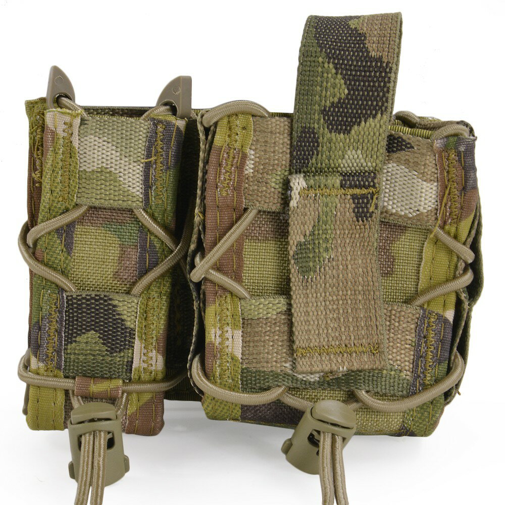 High Speed Gear LEO TACO コンビネーションポーチ MOLLE 11PC00 マルチカム シングルピストル マガジンポーチ ピストルポーチ 弾倉 ハンドカフケース 手錠ケース ハンドカフスケース ハンドカフポーチ 手錠ポーチ ハンドカフスポーチ コンビネーションタイプ