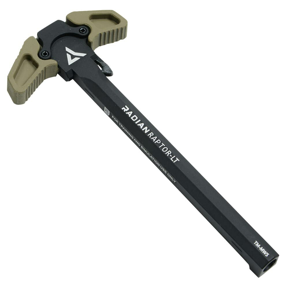 PTS チャージングハンドル Radian Raptor-LT型 東京マルイ M4MWS対応 [ ダークアース ] ラジアンラプタ..